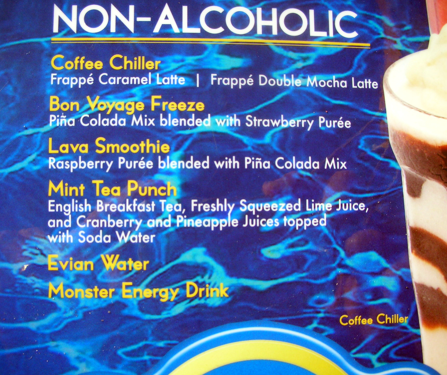 non alcoholic drinks at bars
