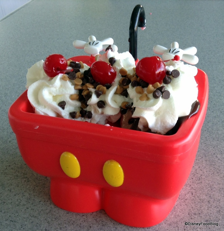 Disney Loungefly Minnie Mouse Strawberry Ice Cream Sundae Mini