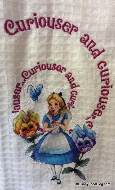 Alice in Wonderland Tea Towel (Part 1)