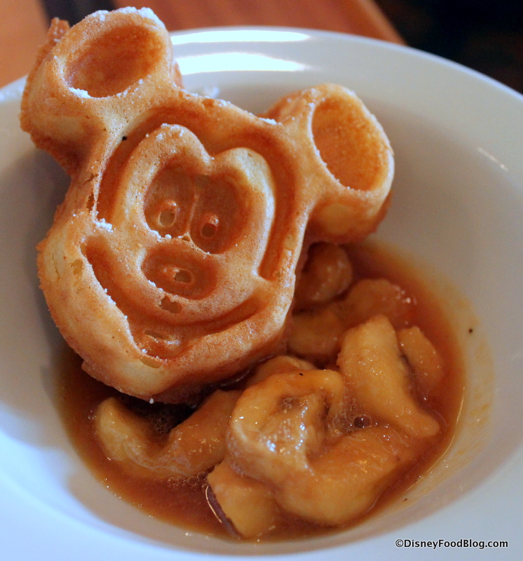 http://www.disneyfoodblog.com/wp-content/uploads/2014/11/Mickey-Waffles-and-Bananas-Foster-Sauce-Captains-Grille.jpg