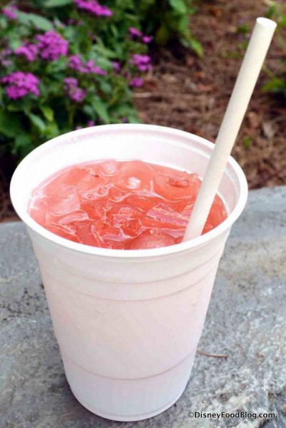 Cucumber-Mint Pomegranate Lemonade