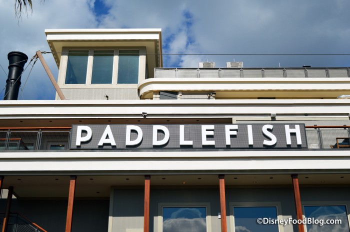 Paddlefish -- Sign