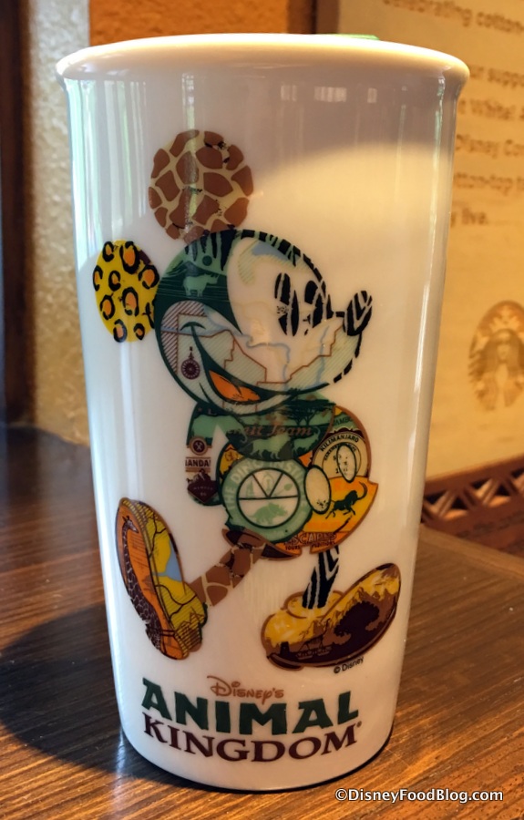 WDW - Starbucks ToGo Ceramic Tumbler Ornament - Vintage Mickey