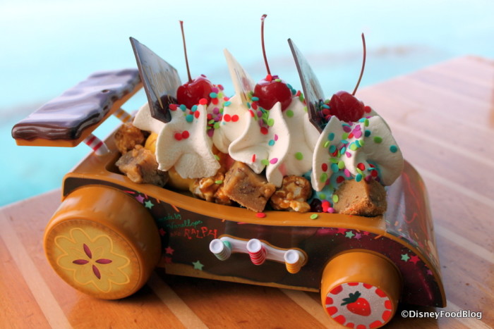 Merrytime Cruise Ice Cream Topping Containers // Disney Cruise
