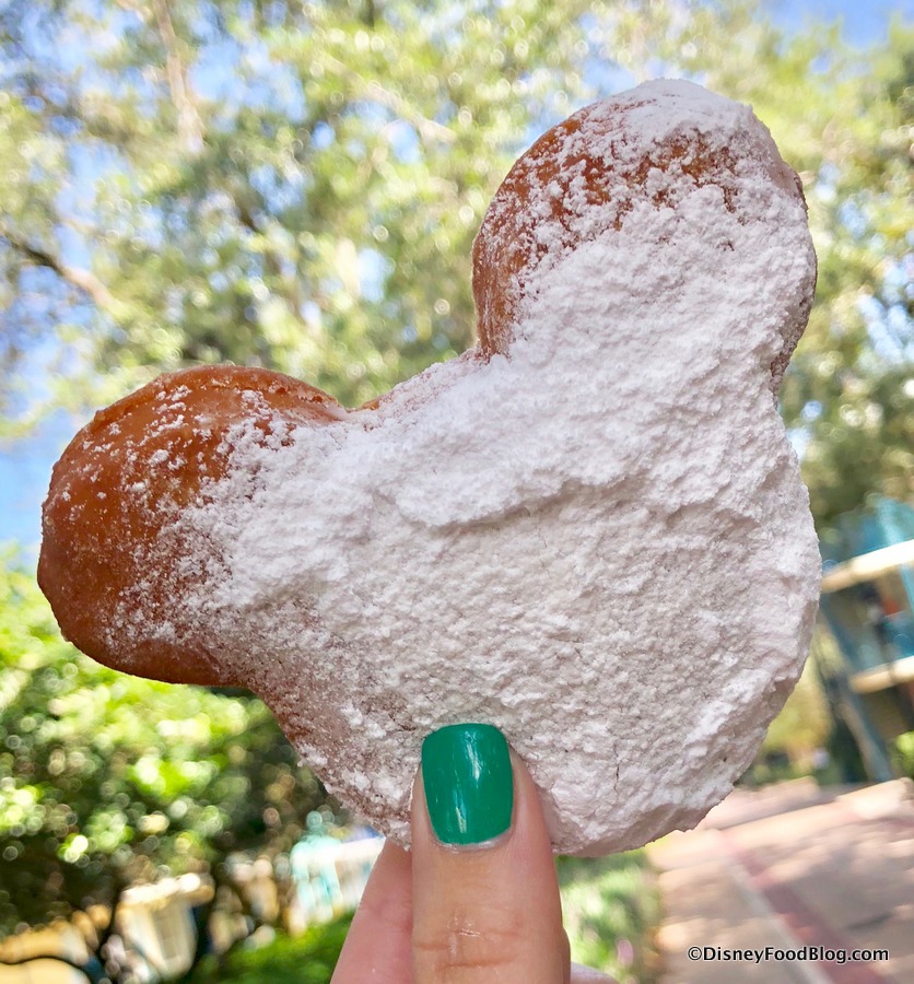 Mickey Beignets Now Available In Disney World The Disney Food Blog