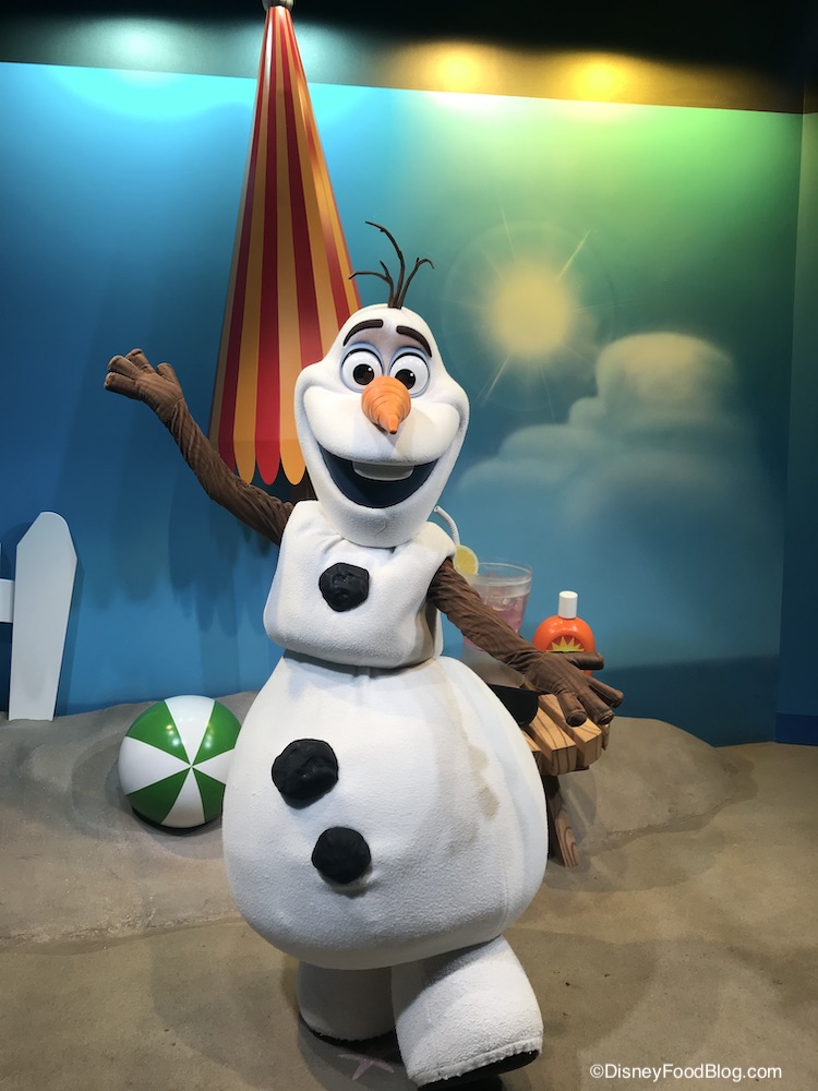 Temerity Beschrijving gips Find Out Where You Can Meet Olaf in Disney World TODAY ONLY! | the disney  food blog