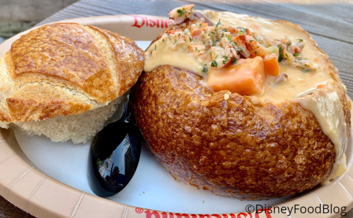 Disney Food Review: Lobster Soup And A Vegan Hot Dog At Disneyland's ...