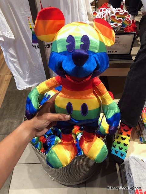 rainbow mickey plush 2019
