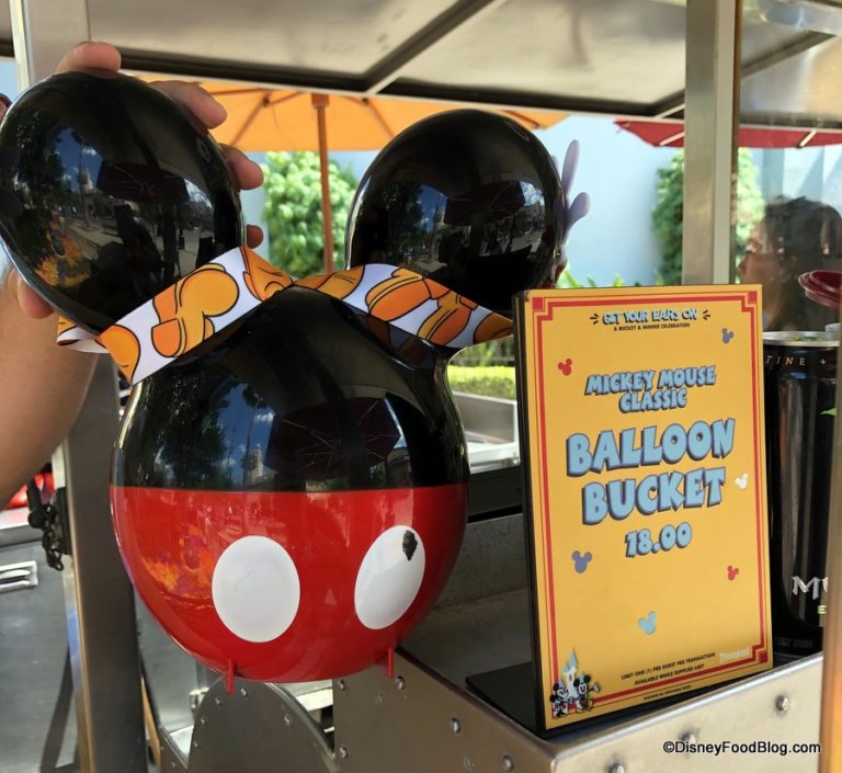 Mickey Balloon Popcorn Bucket Is Now Available in Disneyland Disney