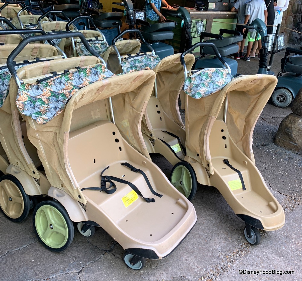 how much is it to rent a stroller at disney