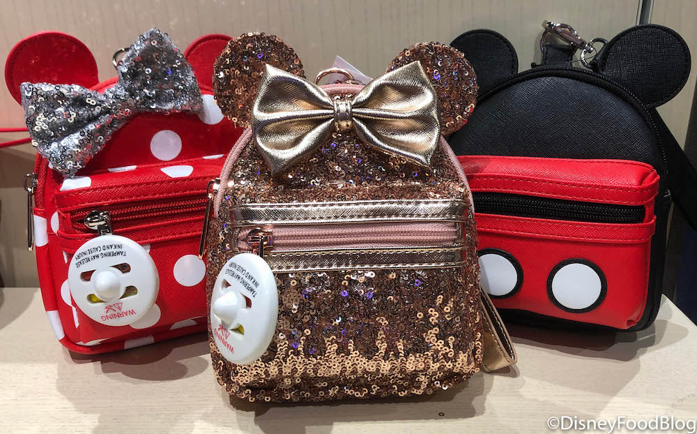 Spotted: Sequined Minnie Mouse Loungefly in Disney Springs!