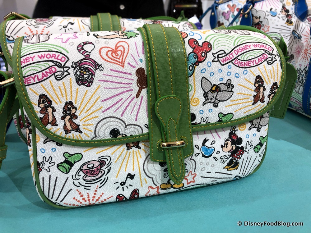 Disney Dooney and Bourke Sketch Hobo Bag- Excellent condition!