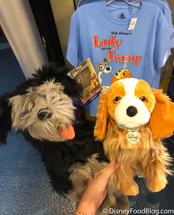 lady and the tramp soft toy