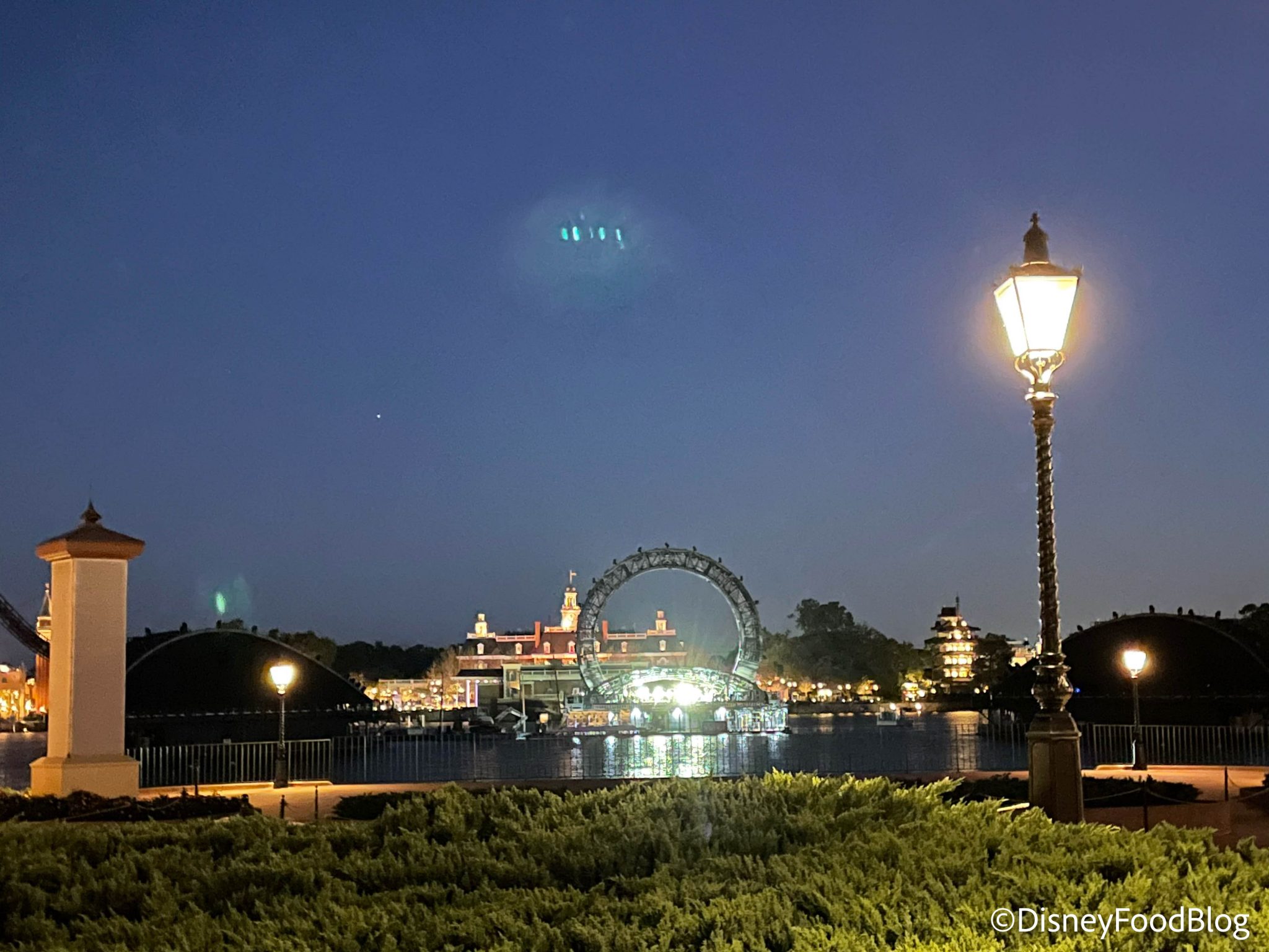 PHOTOS The Harmonious Barges Were LIT UP Tonight In Disney World The Disney Food Blog