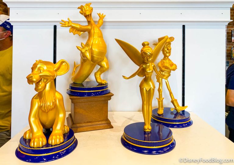 Hurry Disney World S Th Anniversary Gold Figment Statue Is Now