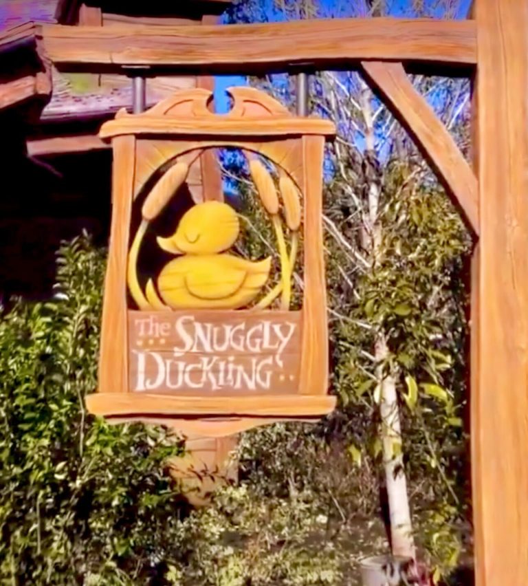 SEE INSIDE Disneys New Snuggly Duckling Restaurant Disney By Mark