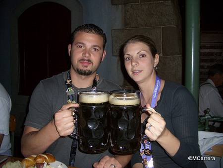 Celebrating With Steins!