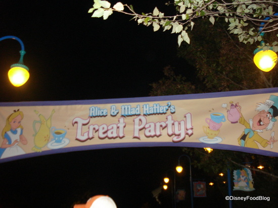 MNSSHP Alice and Mad Hatter Treat Party