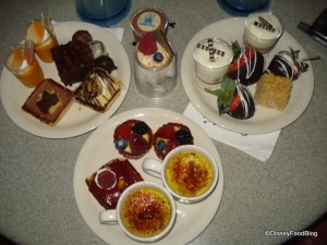 Our Plate of Goodies at the Wishes Dessert Party