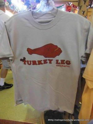 disneyland turkey leg shirt