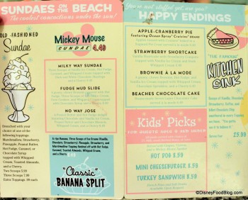 Review: Beaches and Cream Soda Shop Desserts | the disney food blog