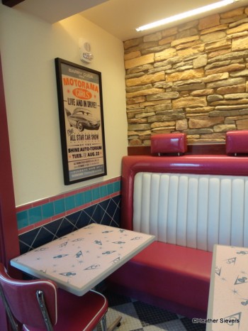 First Look: Flo's V8 Cafe Revs Up for Business in Disney California ...