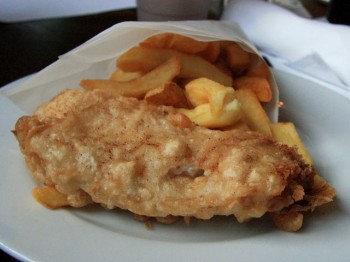 Fish and Chips from Raglan Road