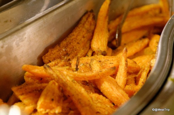 Sweet Potato Fries in Tray