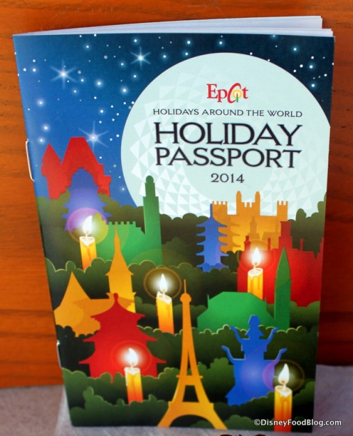 Holidays Around the World at Epcot Passport