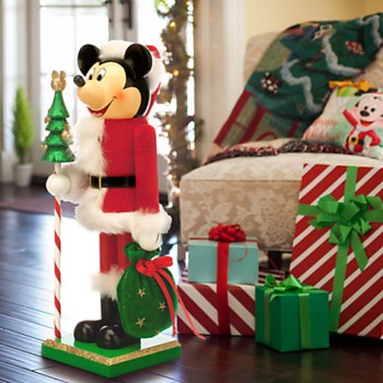 Santa Mickey Nutcracker