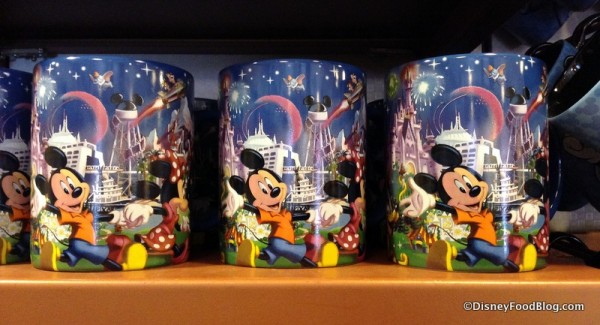 Disney World mugs with the Earful Tower