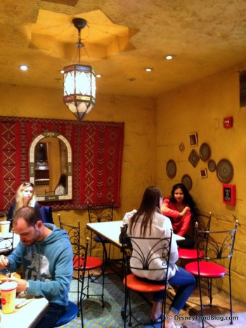 Review: Tangierine Cafe in Epcot's Morocco Pavilion | the disney food blog