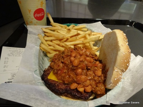 Chili Cheeseburger with Fries