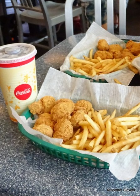 Chicken Breast Nuggets and Fries