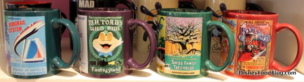 Vintage Attraction Poster Mugs