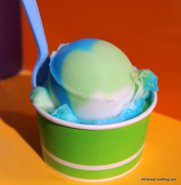 Tye-Dye Italian Ice