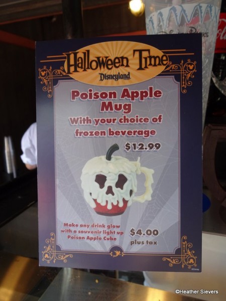 Poison Apple Mug Signage at Maurice's Treats