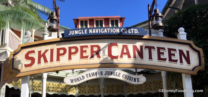 Jungle Skipper Canteen sign