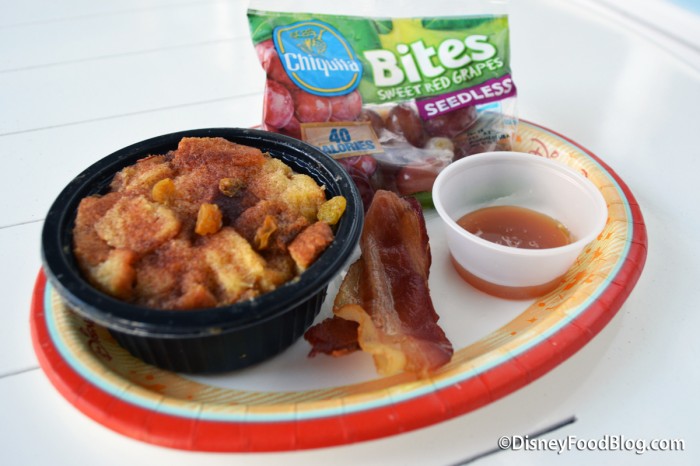 Kid's French Toast Bread Pudding Meal