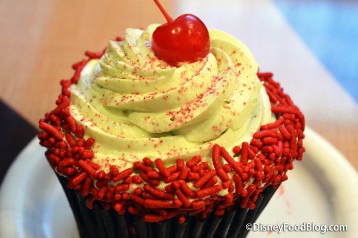 Cherry Cupcake Closeup