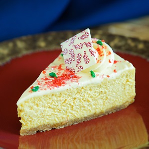 Eggnog Cheesecake with spiced whipped cream  ©Disney