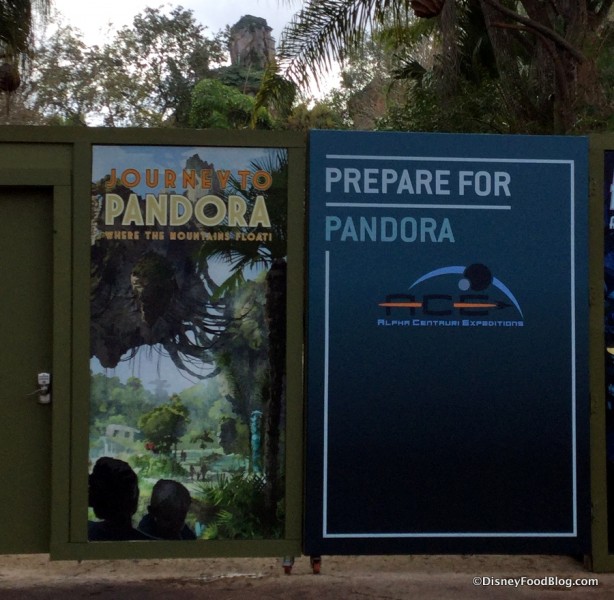 Pandora Construction signs