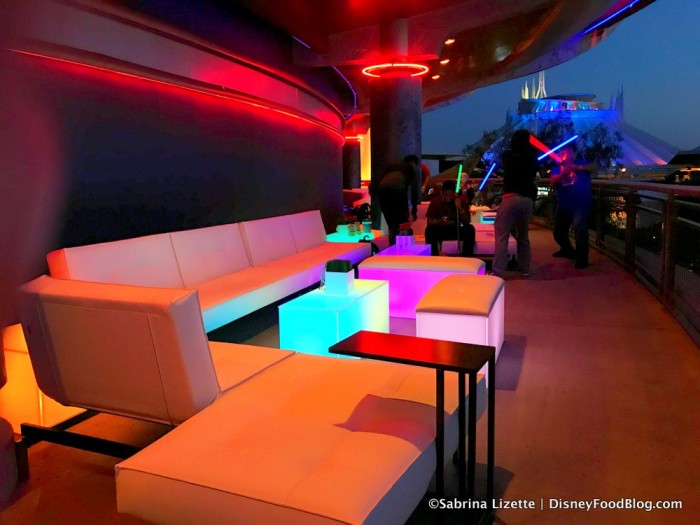 Tomorrowland Skyline Lounge Experience Decor