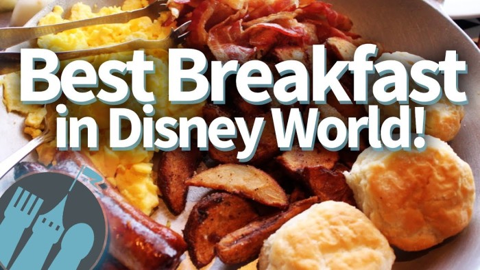 New DFB Video: Best Breakfasts In Walt Disney World | The Disney Food Blog