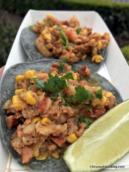 Shrimp Boil Tacos with Andouille Sausage and Fresh Corn