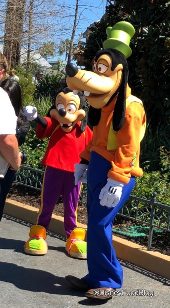 Meet with Goofy and Max