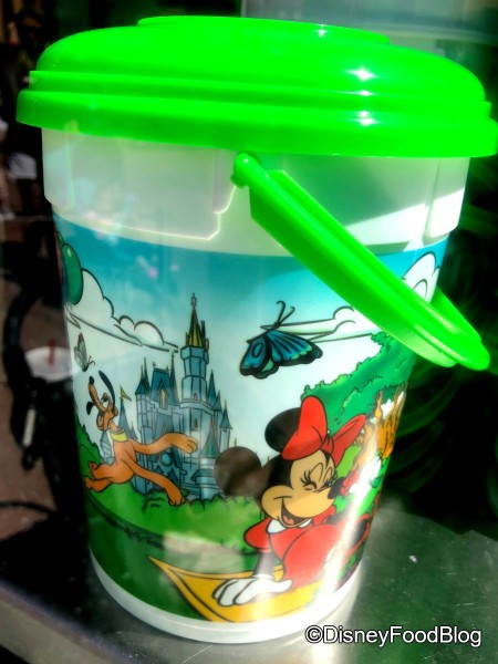 Refillable Popcorn Bucket at Hollywood Boulevard Popcorn Cart (among others)