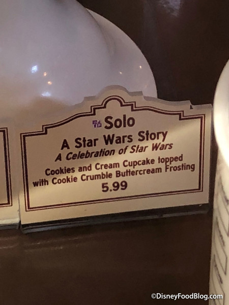 Solo: A Star Wars Story Cupcake