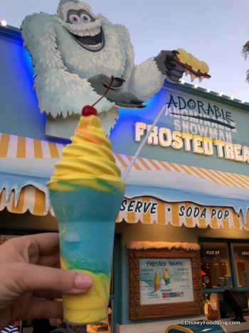 Review! Adorable Snowman Frosted Treats on Pixar Pier at Disney ...