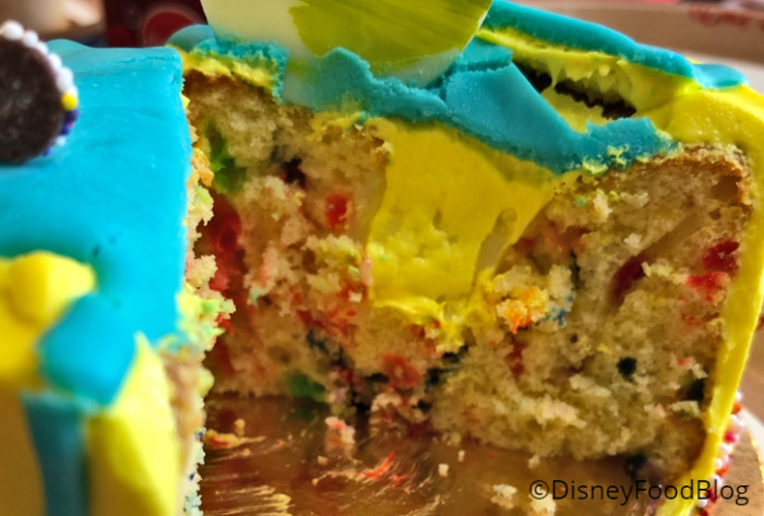 Confetti Cake Interior